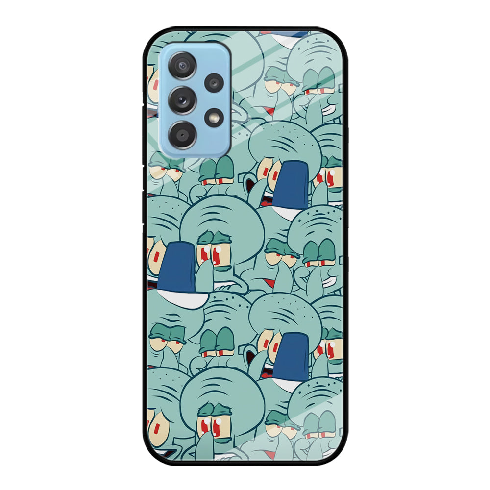 Squidward Expression Samsung Galaxy A72 Case