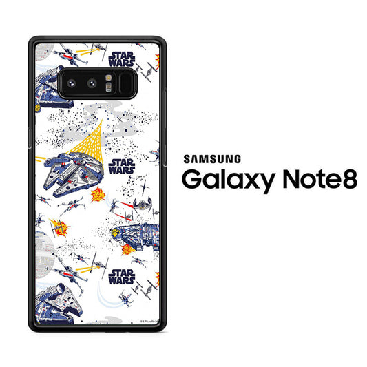 Star Wars Aircraft 005 Samsung Galaxy Note 8 Case