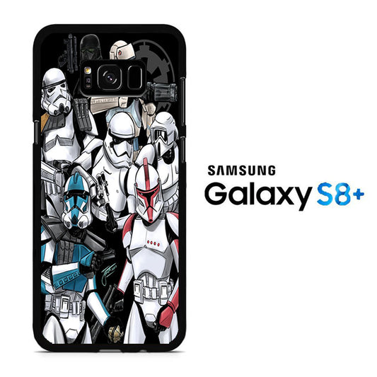 Star Wars Strormtrooper 025 Samsung Galaxy S8 Plus Case