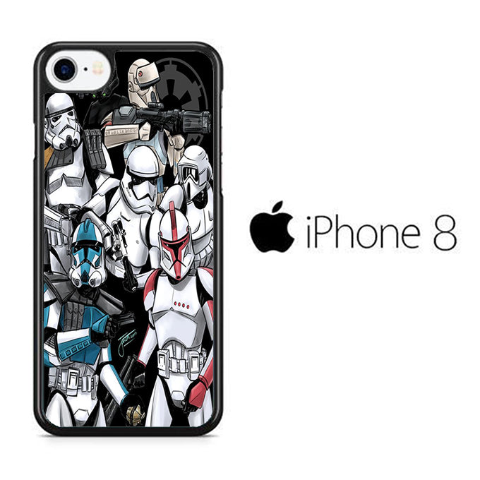 Star Wars Strormtrooper 025 iPhone 8 Case