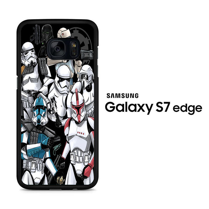 Star Wars Strormtrooper 025 Samsung Galaxy S7 Edge Case