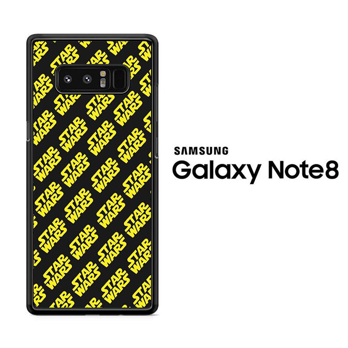 Star Wars Word 003 Samsung Galaxy Note 8 Case
