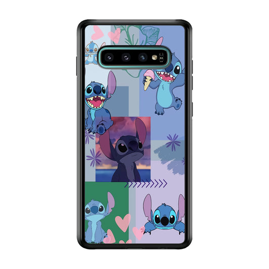 Stitch Collage Aesthetic Samsung Galaxy S10 Plus Case