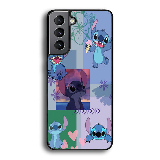 Stitch Collage Aesthetic Samsung Galaxy S21 Plus Case