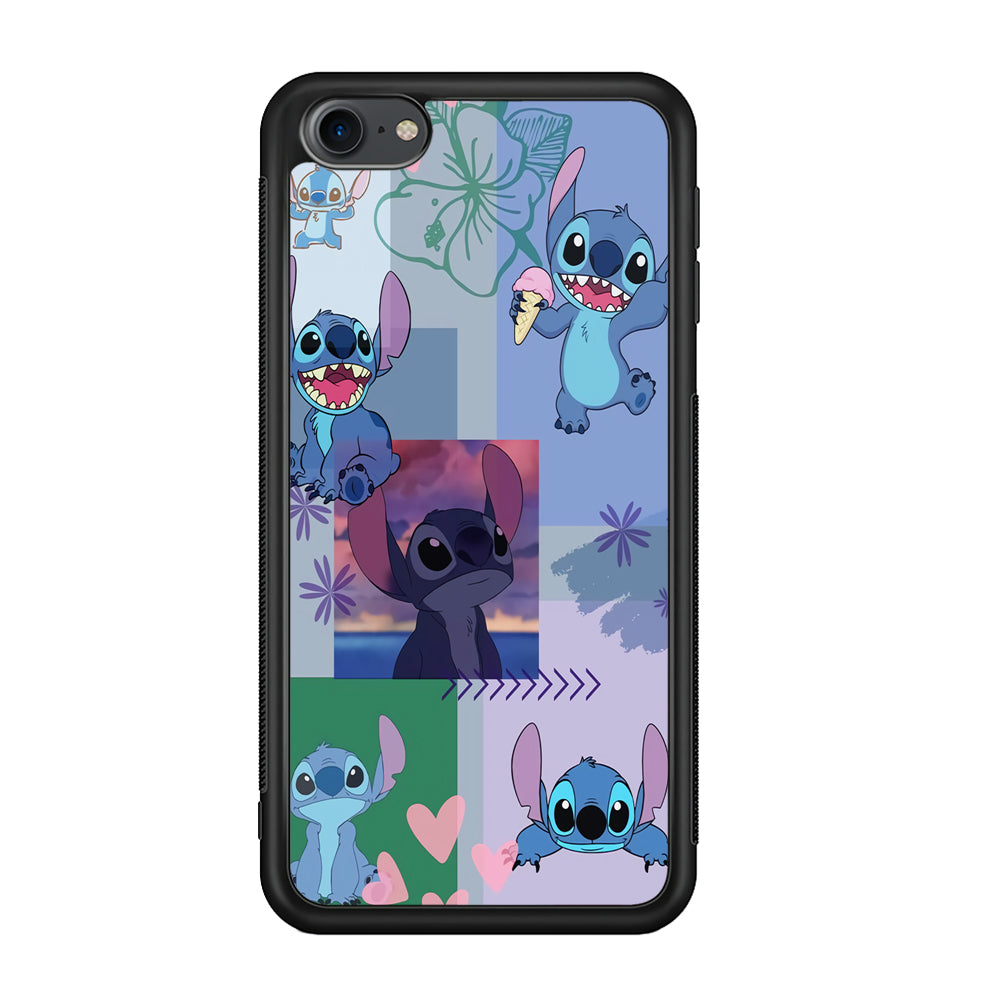 Stitch Collage Aesthetic iPod Touch 6 Case