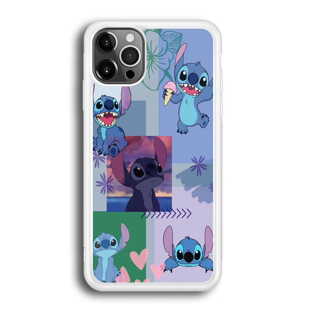 Stitch Collage Aesthetic iPhone 12 Pro Case