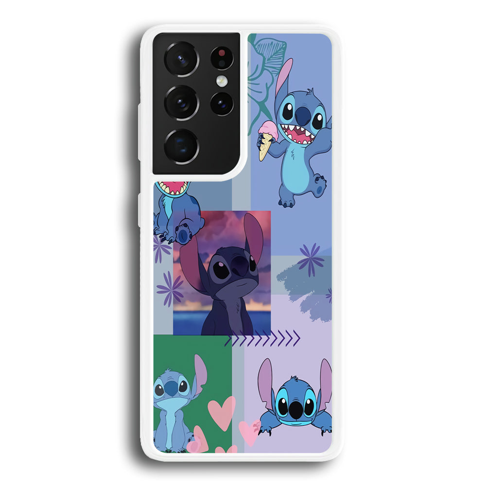 Stitch Collage Aesthetic Samsung Galaxy S21 Ultra Case
