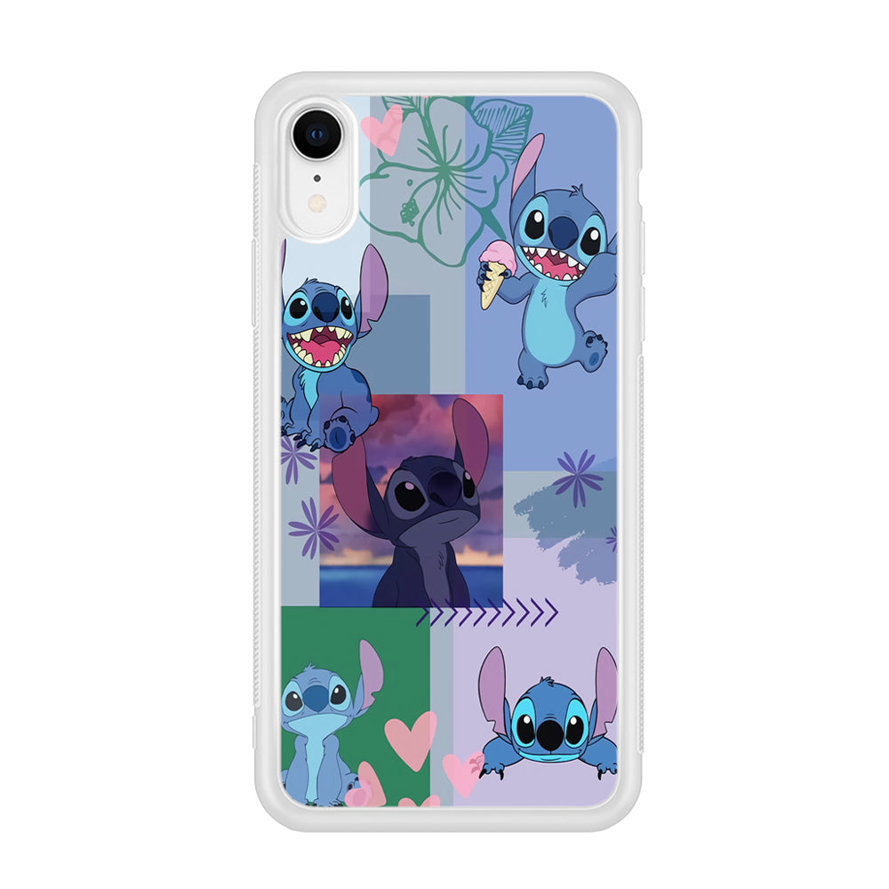 Stitch Collage Aesthetic iPhone XR Case