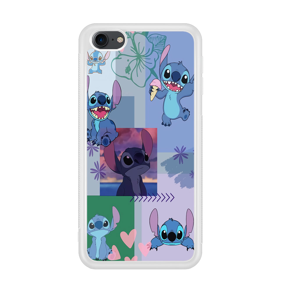 Stitch Collage Aesthetic iPod Touch 6 Case