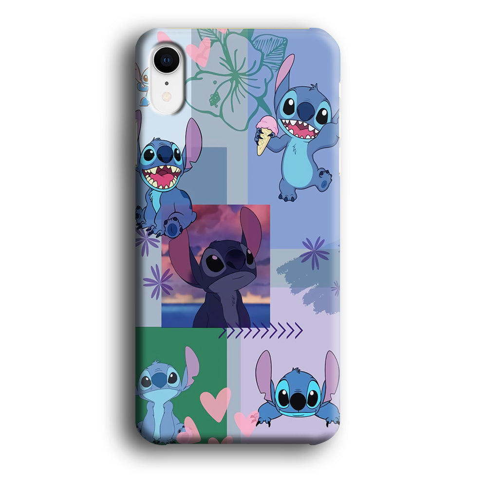 Stitch Collage Aesthetic iPhone XR Case