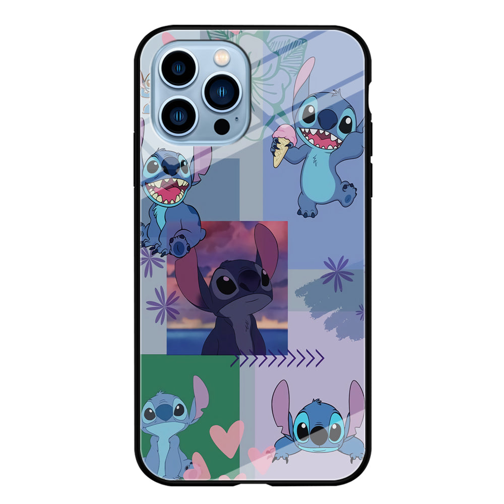 Stitch Collage Aesthetic iPhone 13 Pro Case