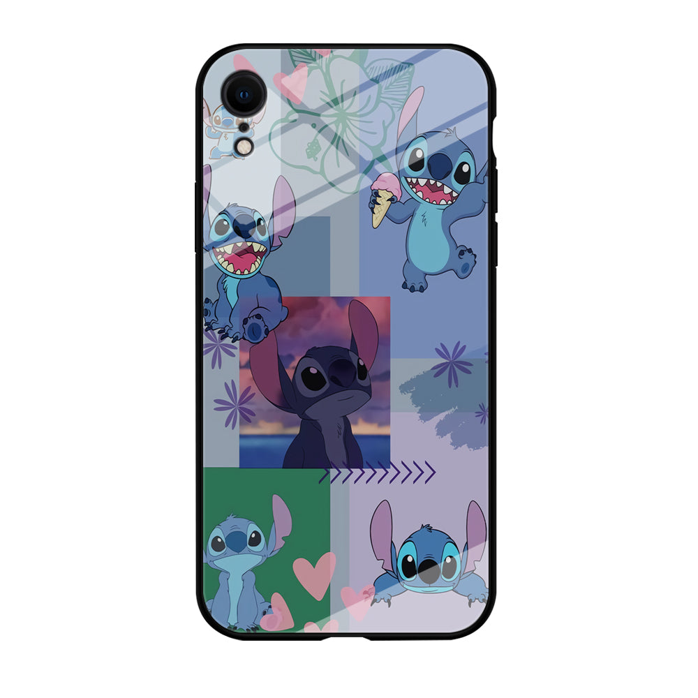 Stitch Collage Aesthetic iPhone XR Case