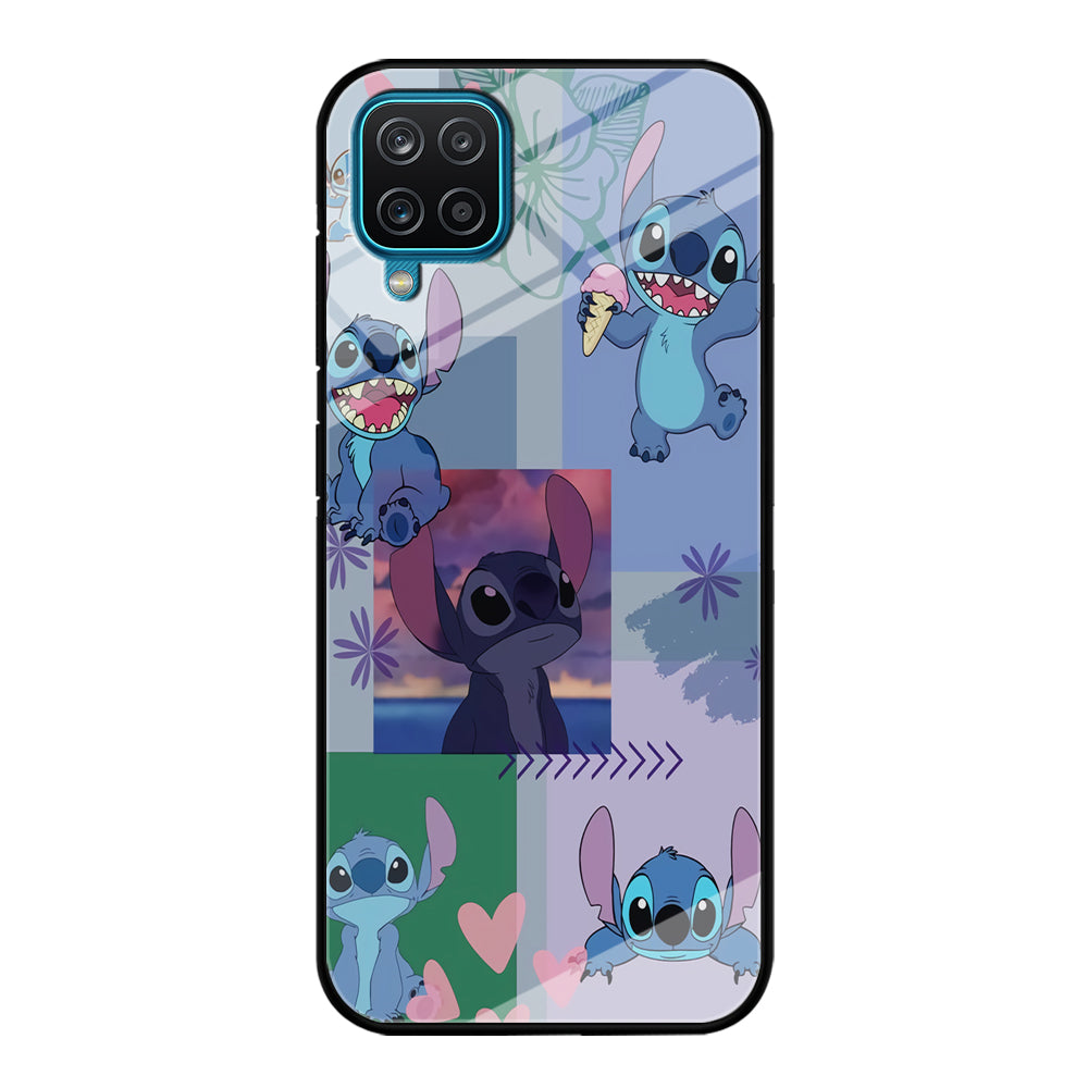 Stitch Collage Aesthetic Samsung Galaxy A12 Case