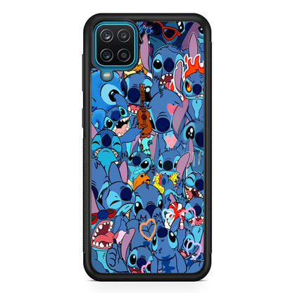 Stitch Cute Expression Samsung Galaxy A12 Case