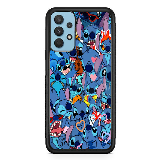 Stitch Cute Expression Samsung Galaxy A32 Case