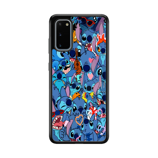 Stitch Cute Expression Samsung Galaxy S20 Case