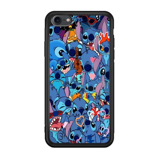 Stitch Cute Expression iPhone 8 Case