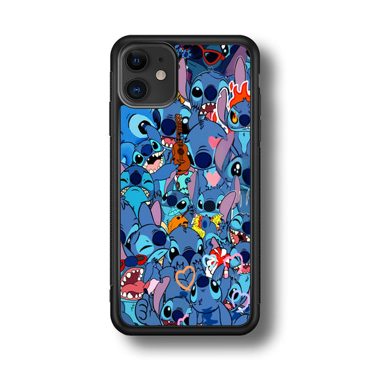 Stitch Cute Expression iPhone 11 Case