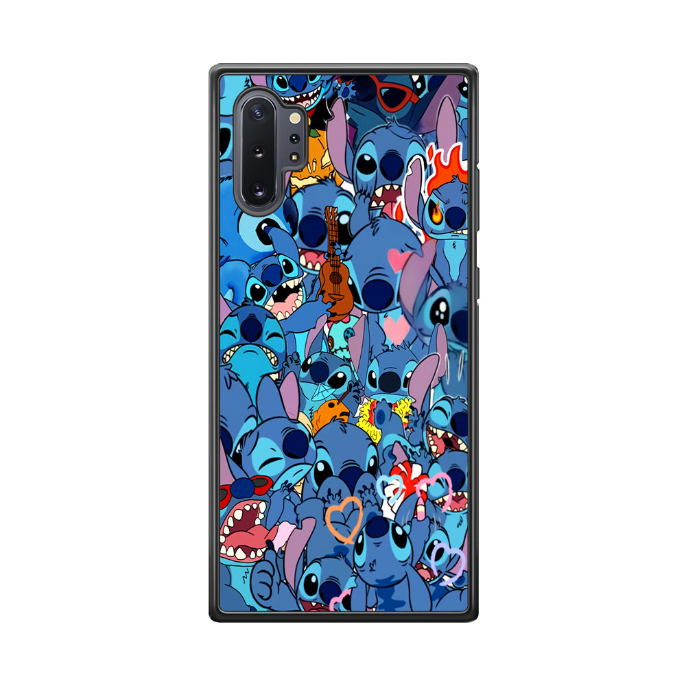 Stitch Cute Expression Samsung Galaxy Note 10 Plus Case