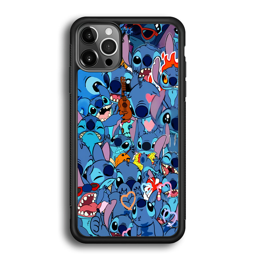 Stitch Cute Expression iPhone 12 Pro Case