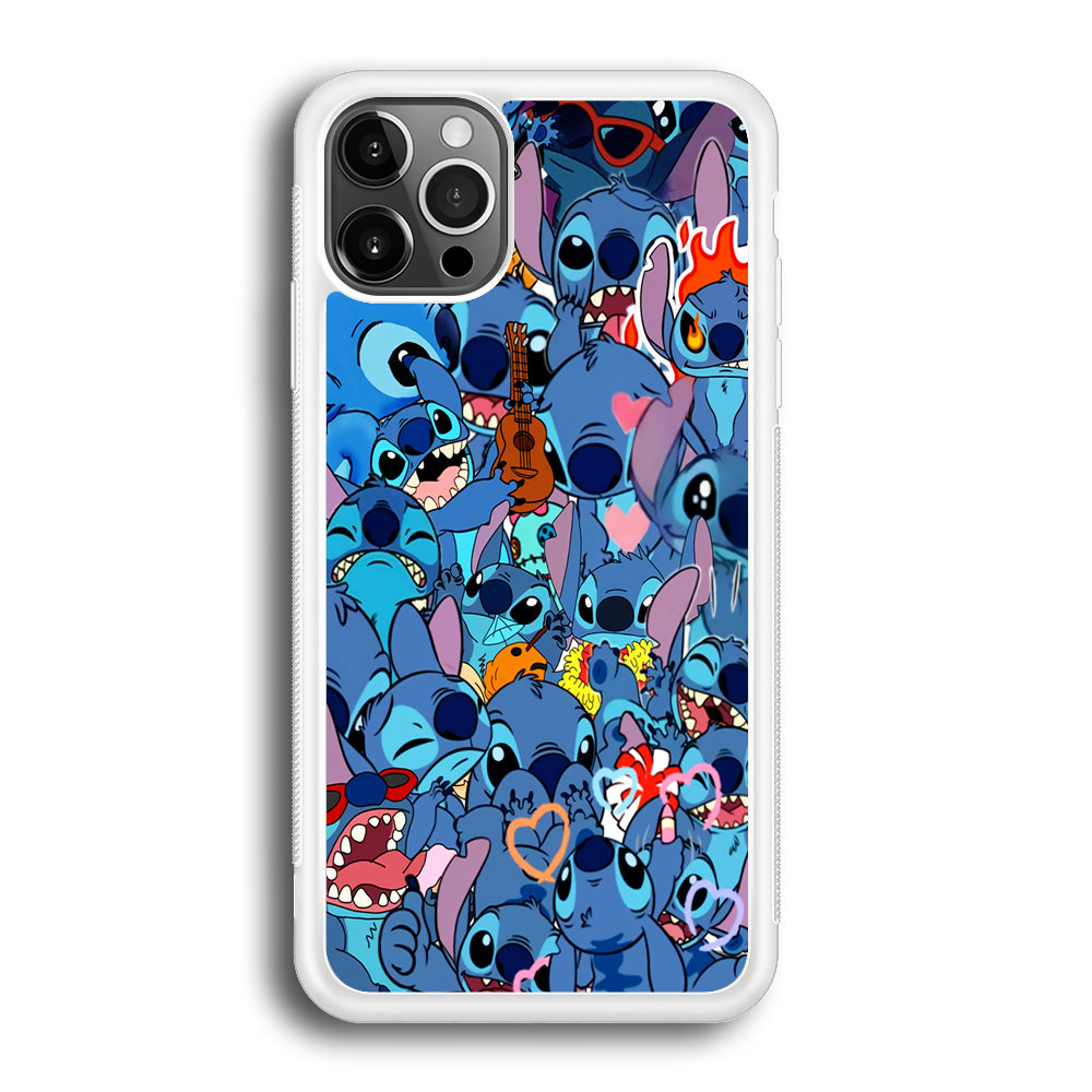 Stitch Cute Expression iPhone 12 Pro Case