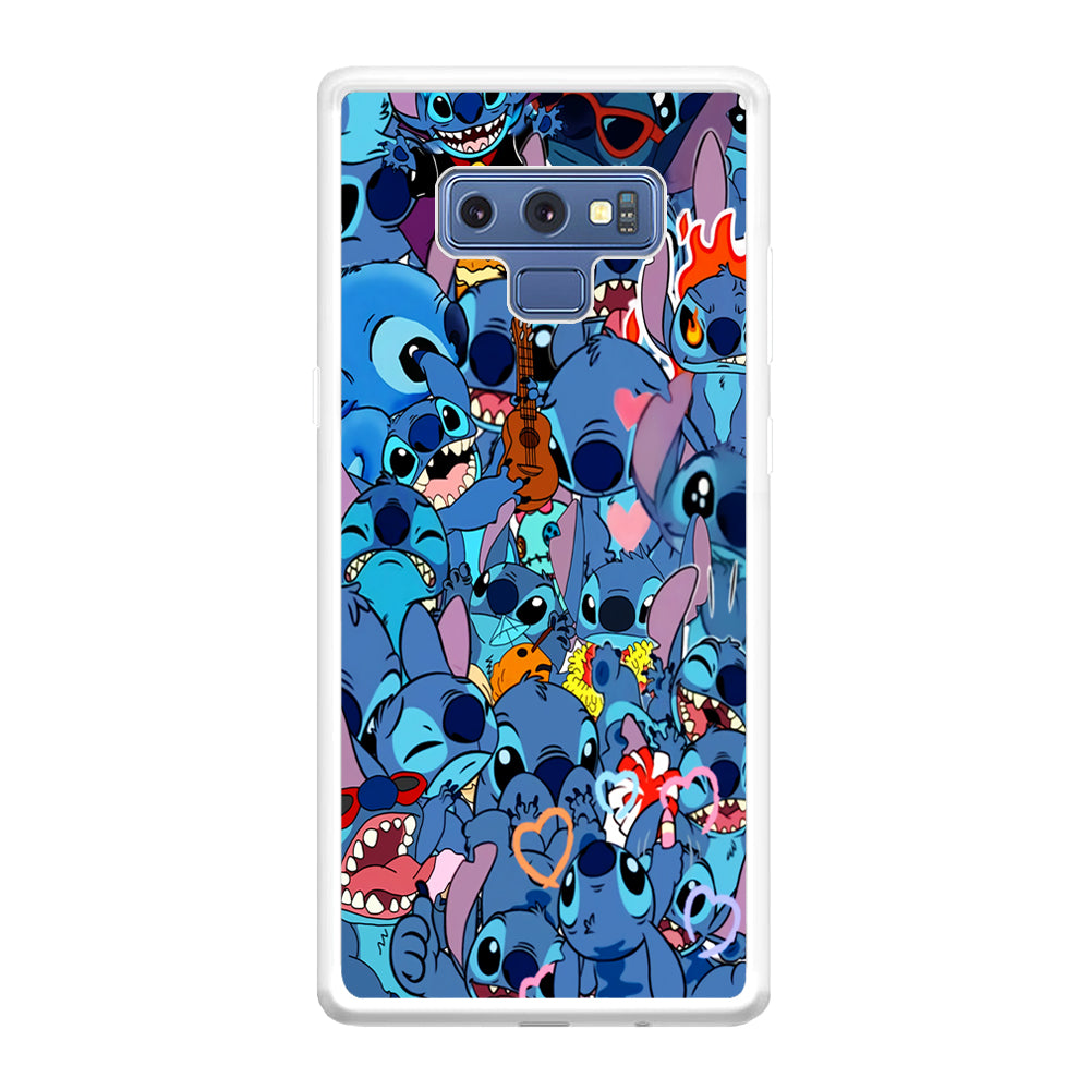 Stitch Cute Expression Samsung Galaxy Note 9 Case