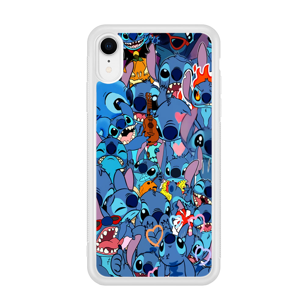 Stitch Cute Expression iPhone XR Case