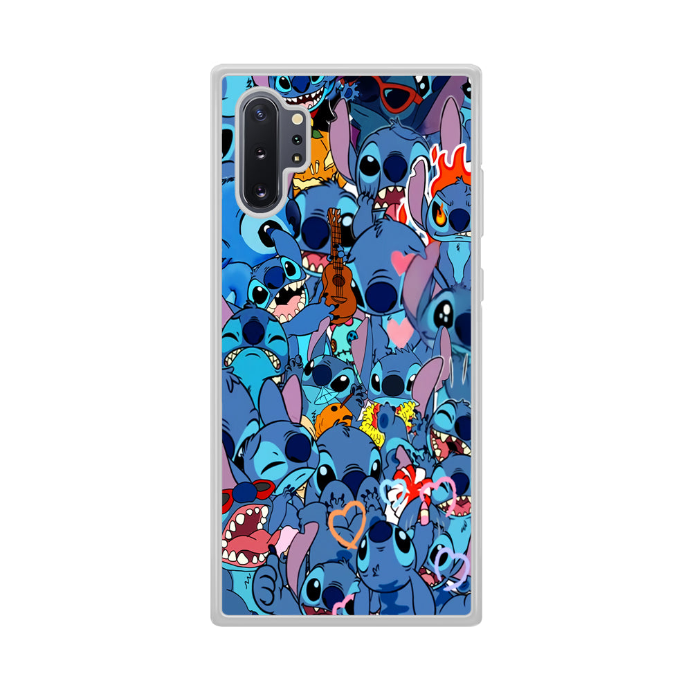 Stitch Cute Expression Samsung Galaxy Note 10 Plus Case