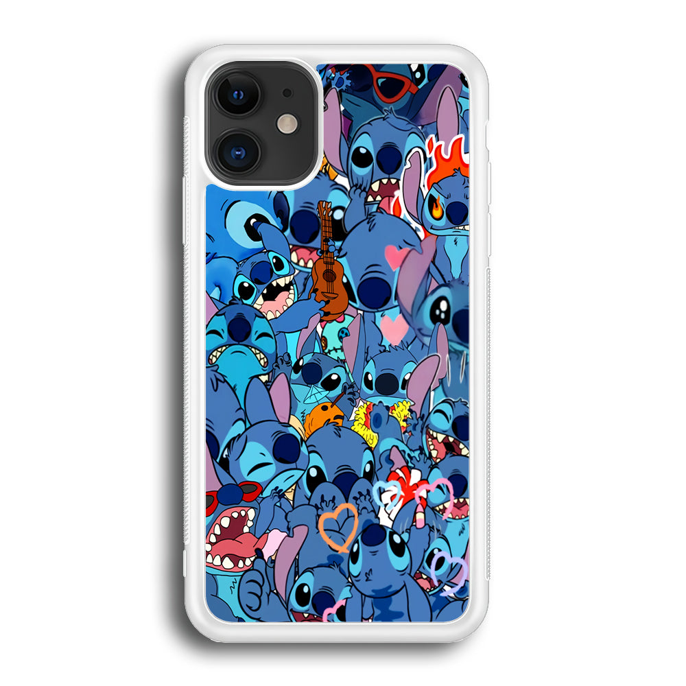 Stitch Cute Expression iPhone 12 Case