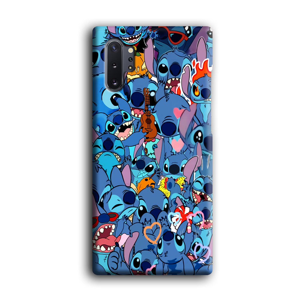 Stitch Cute Expression Samsung Galaxy Note 10 Plus Case