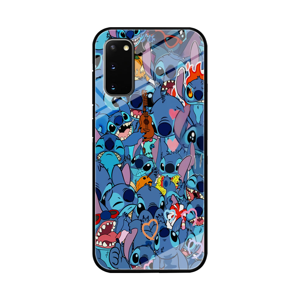 Stitch Cute Expression Samsung Galaxy S20 Case