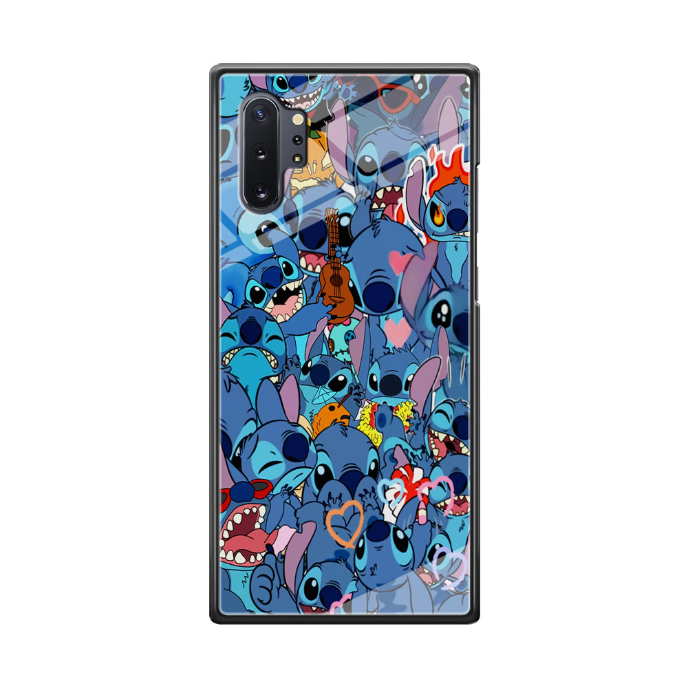 Stitch Cute Expression Samsung Galaxy Note 10 Plus Case