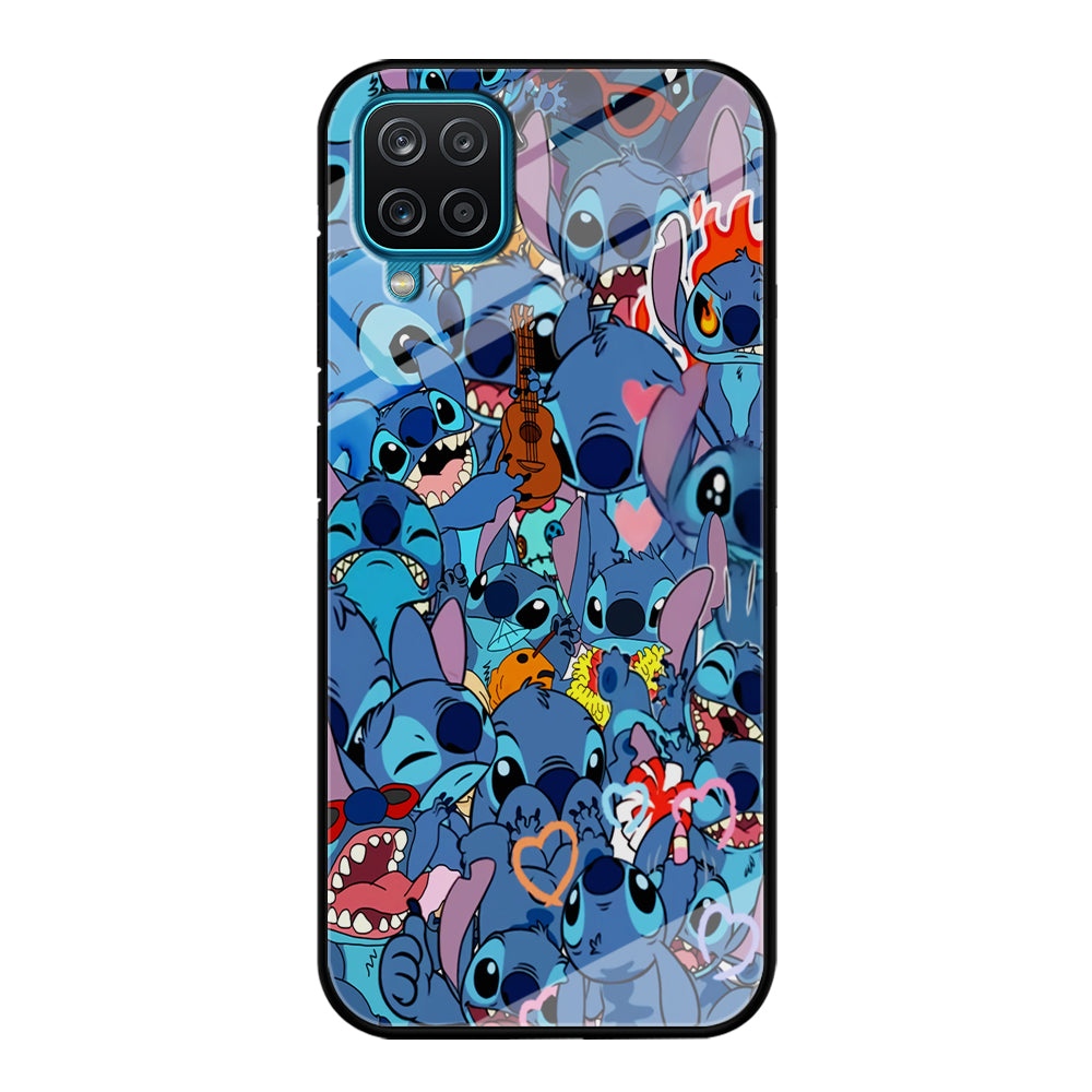 Stitch Cute Expression Samsung Galaxy A12 Case