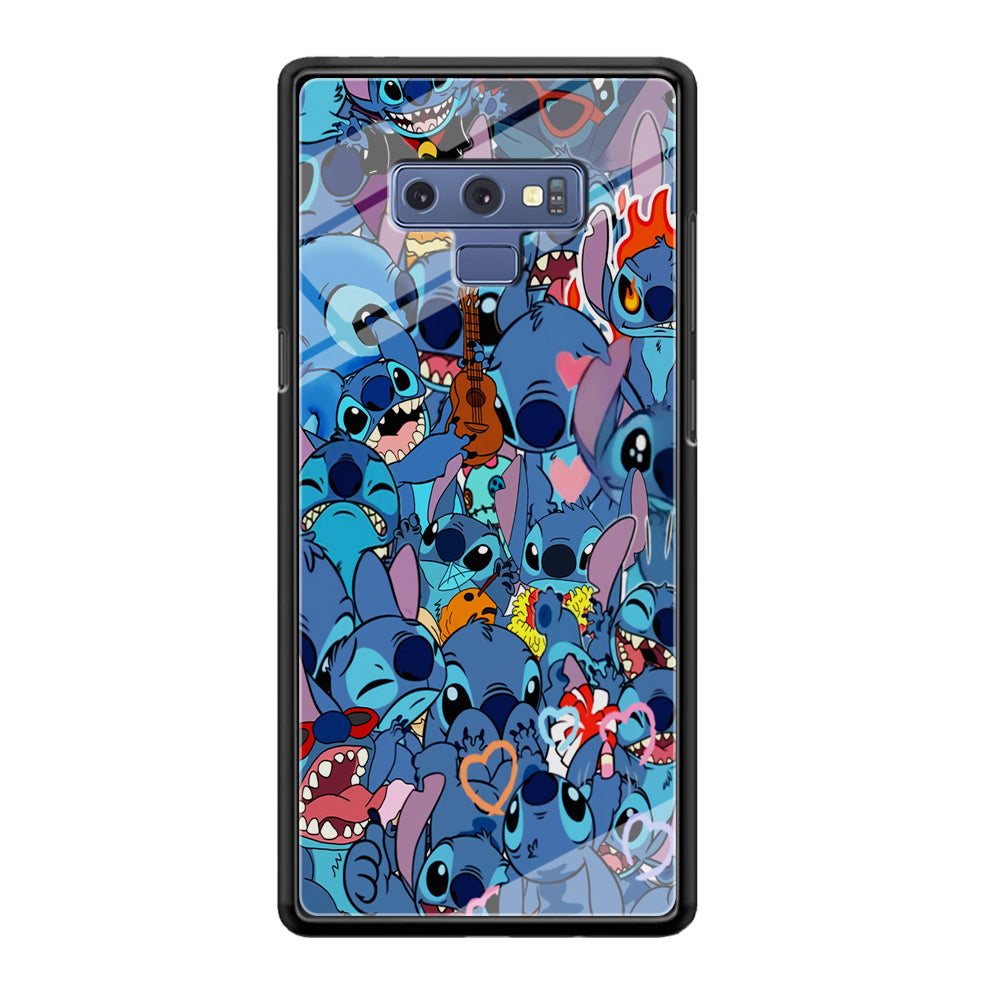 Stitch Cute Expression Samsung Galaxy Note 9 Case