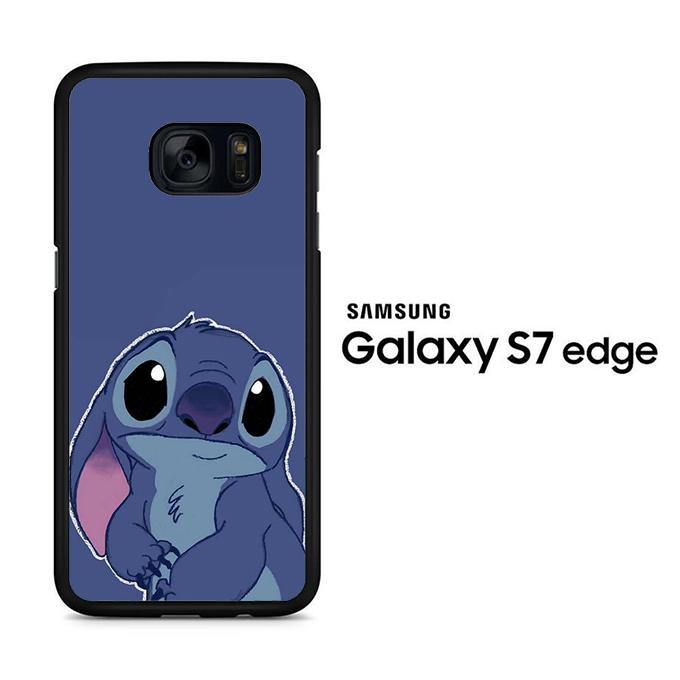 Stitch Blue 002 Samsung Galaxy S7 Edge Case - ezzyst