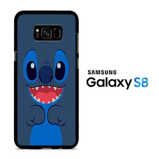 Stitch Blue Navy Samsung Galaxy S8 Case