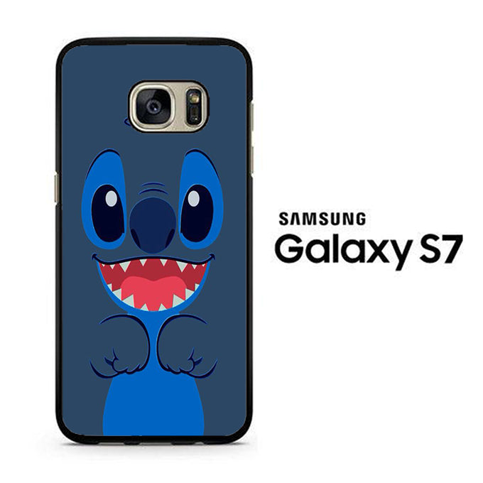 Stitch Blue Navy Samsung Galaxy S7 Case