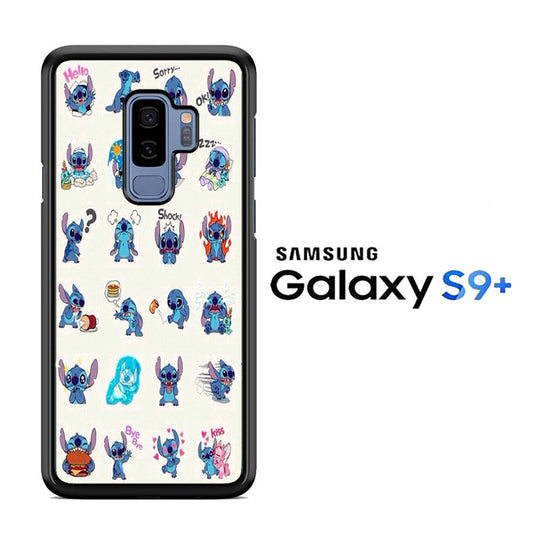 Stitch Emoji Samsung Galaxy S9 Plus Case