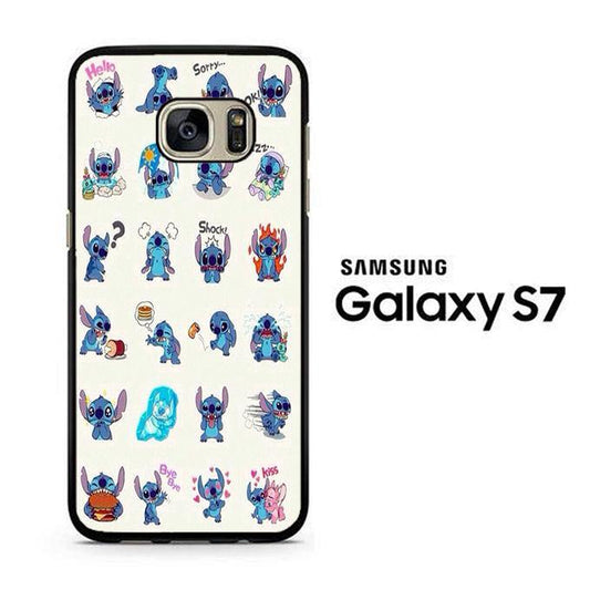 Stitch Emoji Samsung Galaxy S7 Case - ezzyst