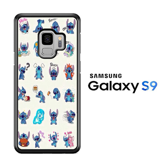 Stitch Emoji Samsung Galaxy S9 Case