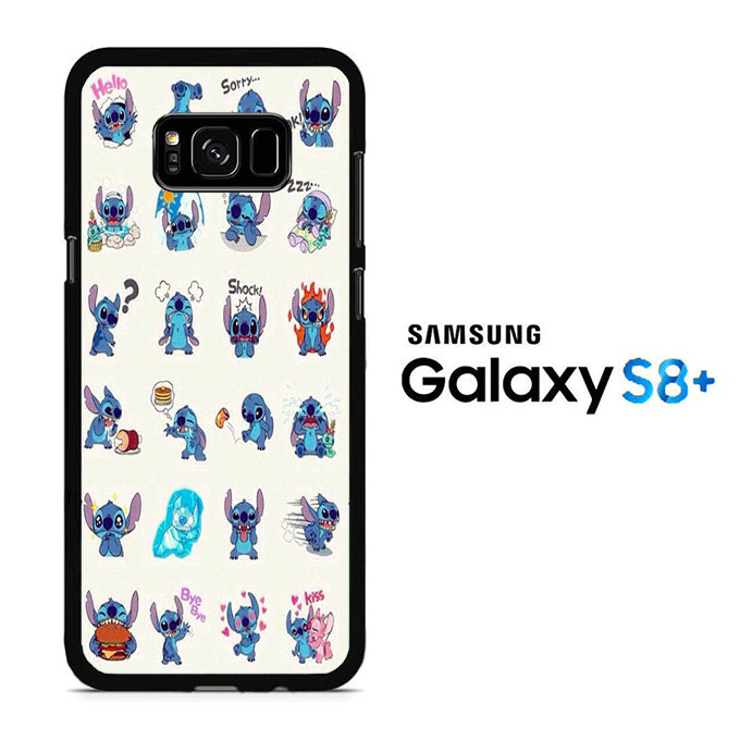 Stitch Emoji Samsung Galaxy S8 Plus Case