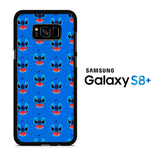 Stitch Face Blue Samsung Galaxy S8 Plus Case