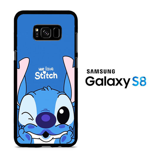Stitch We Love Samsung Galaxy S8 Case