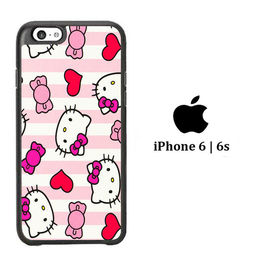 Stripe Love Hello Kitty iPhone 6 | 6s Case