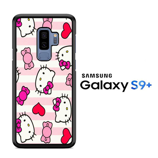 Stripe Love Hello Kitty Samsung Galaxy S9 Plus Case