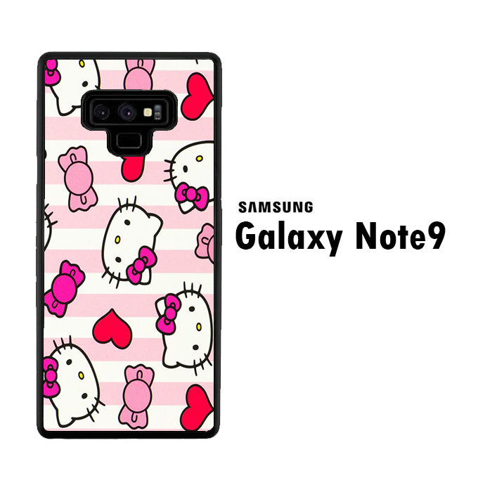 Stripe Love Hello Kitty Samsung Galaxy Note 9 Case