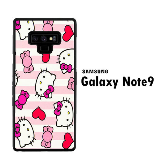 Stripe Love Hello Kitty Samsung Galaxy Note 9 Case