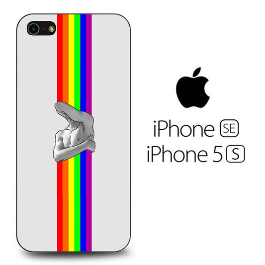 Stripe Rainbow Gym iPhone 5 | 5s Case