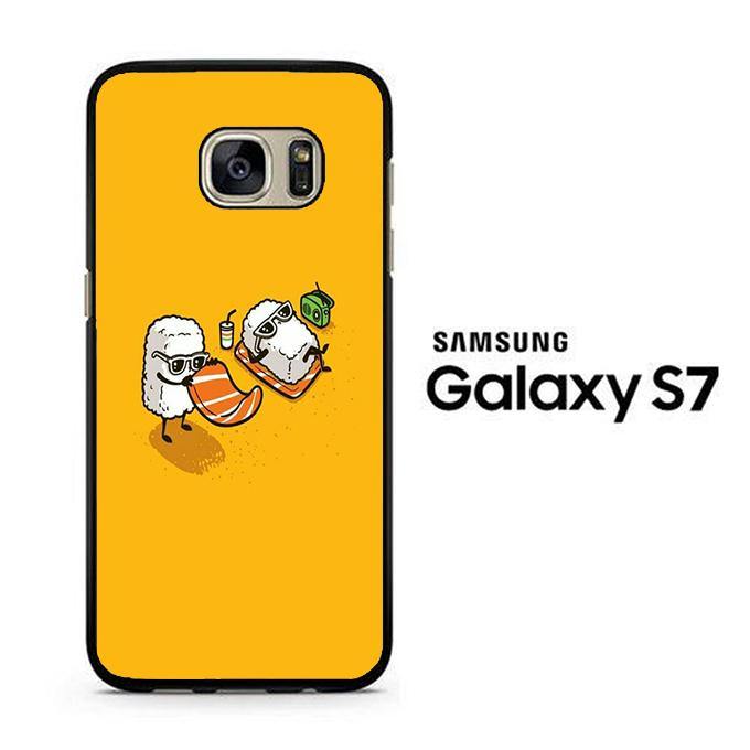 Sushi In The Beach Samsung Galaxy S7 Case - ezzyst