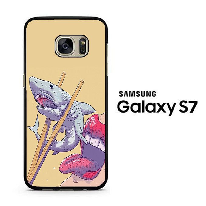 Sushi Shark Samsung Galaxy S7 Case